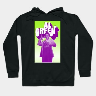 Al Green Riso Style Graphic Hoodie